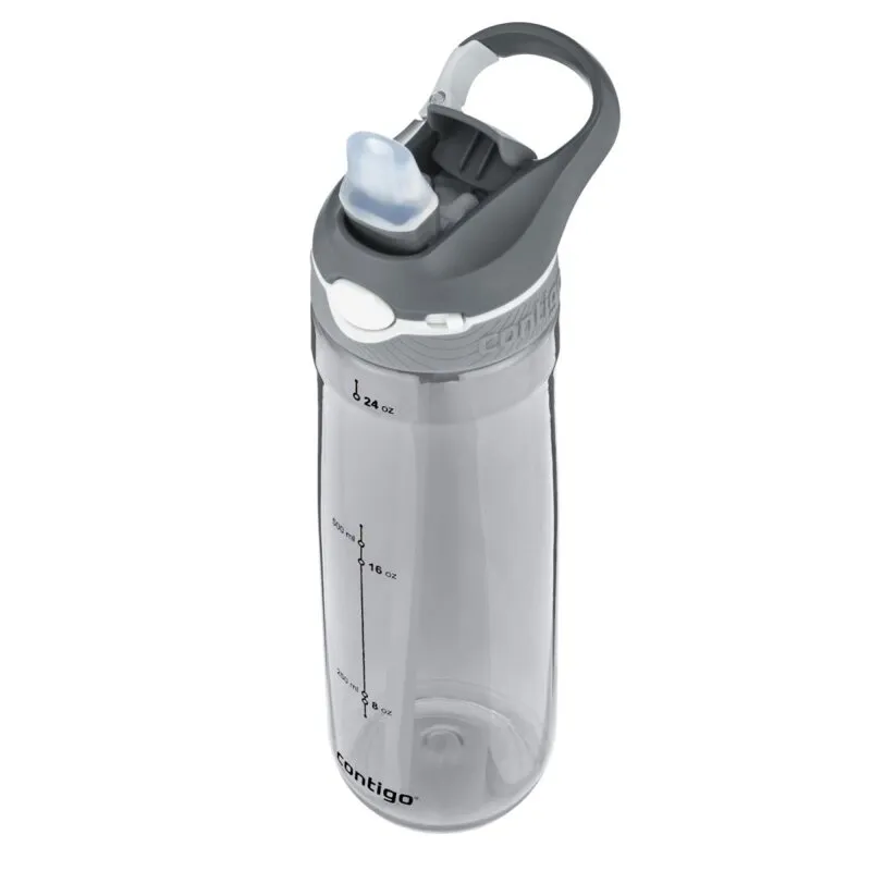 Contigo Ashland Drinking Bottle With Straw 720ml - Smoke Grey