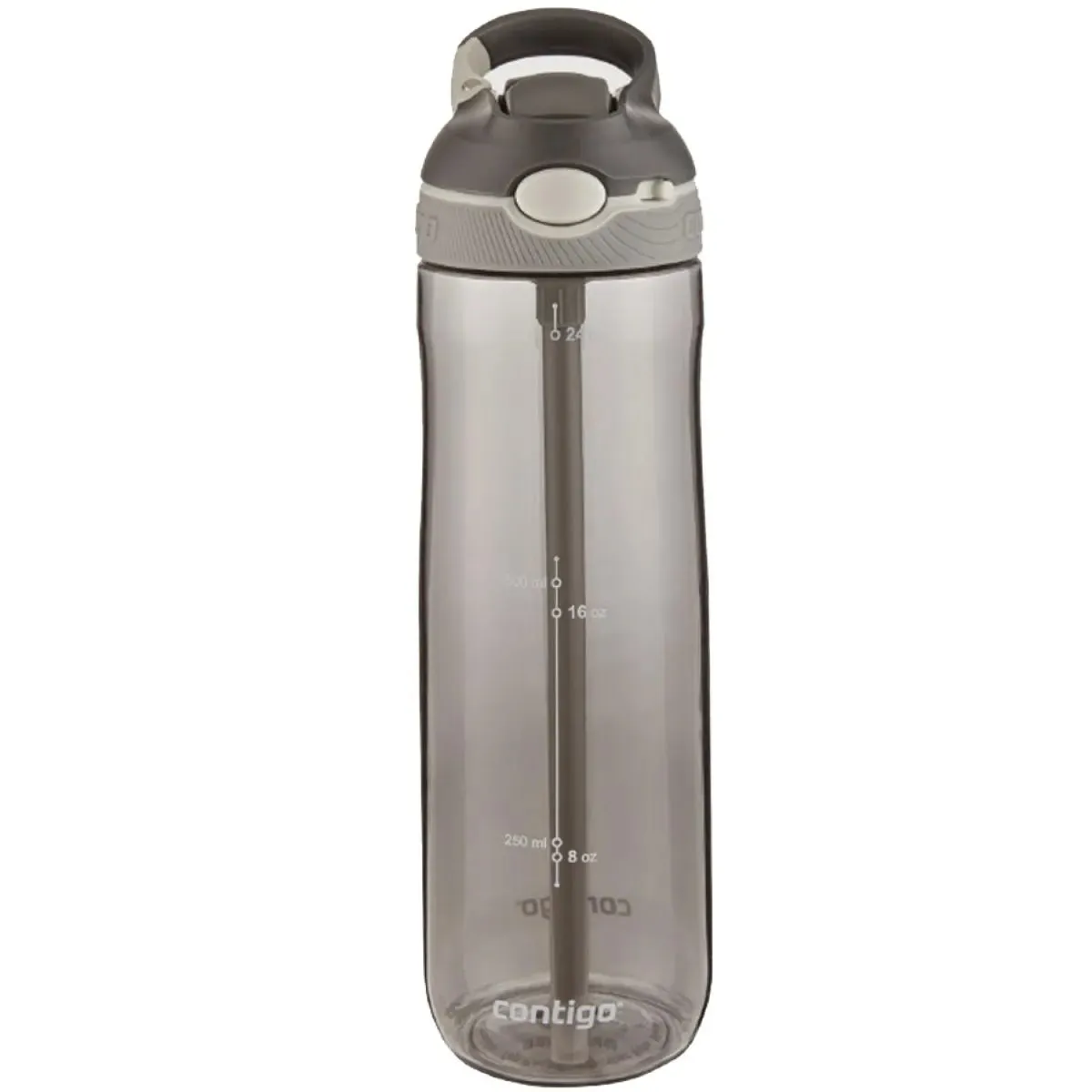 Contigo Ashland Drinking Bottle With Straw 720ml - Smoke Grey