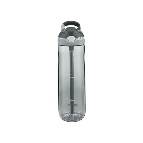 Contigo Ashland Drinking Bottle With Straw 720ml - Smoke Grey