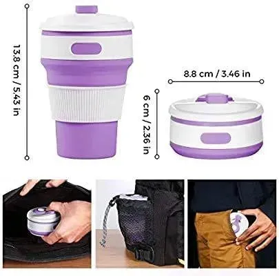 Creative Coffee Collapsible Coffee Cup (350 ml)