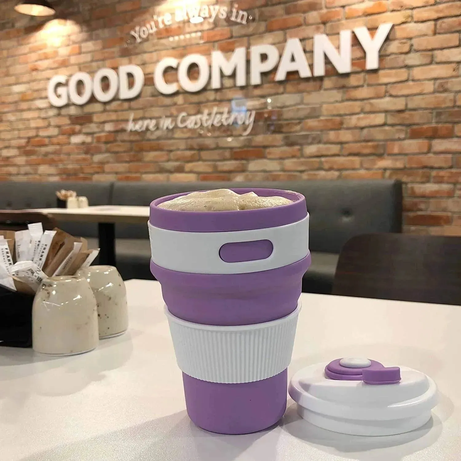 Creative Coffee Collapsible Coffee Cup (350 ml)