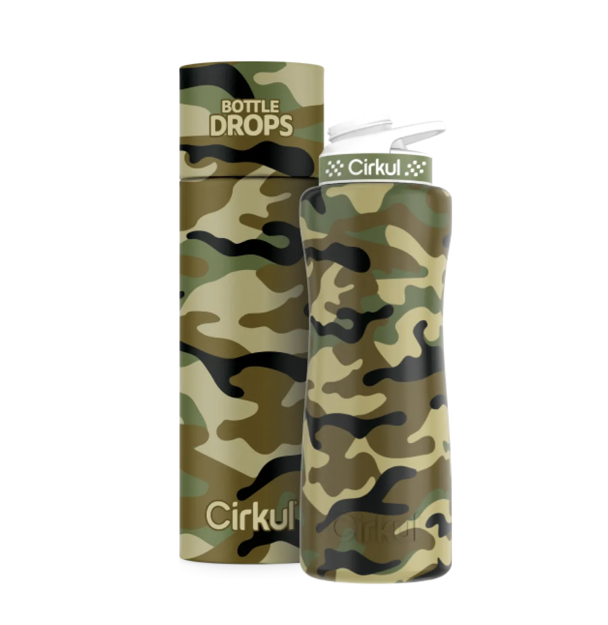 CX: Limited Edition: Forest Camo 32oz. Stainless Steel Bottle & Lid