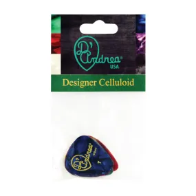 D'Andrea 351 Designer Pearl Pick Pack ~ Thin ~ 12 picks