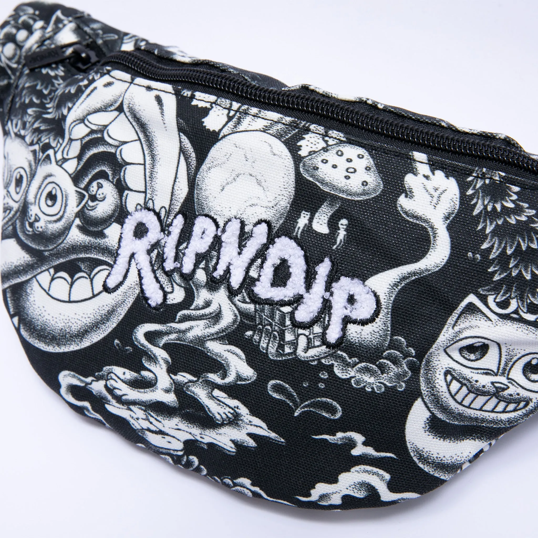 Dark Twisted Fantasy Fanny Pack (Black/White)