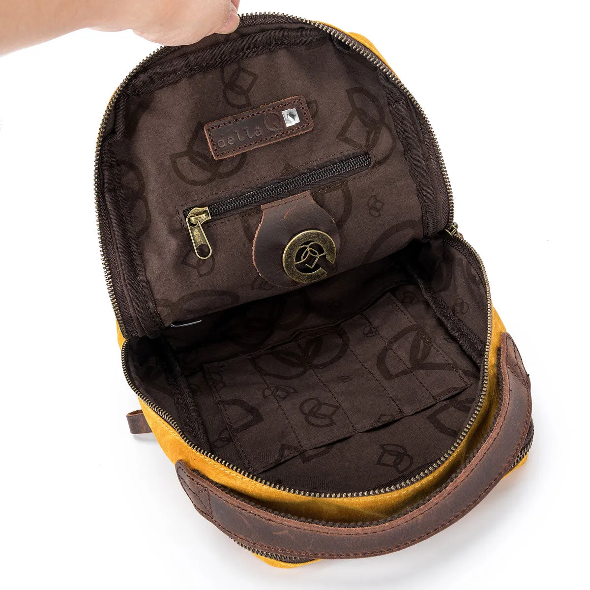 della Q Maker's Mini Messenger - Mustard