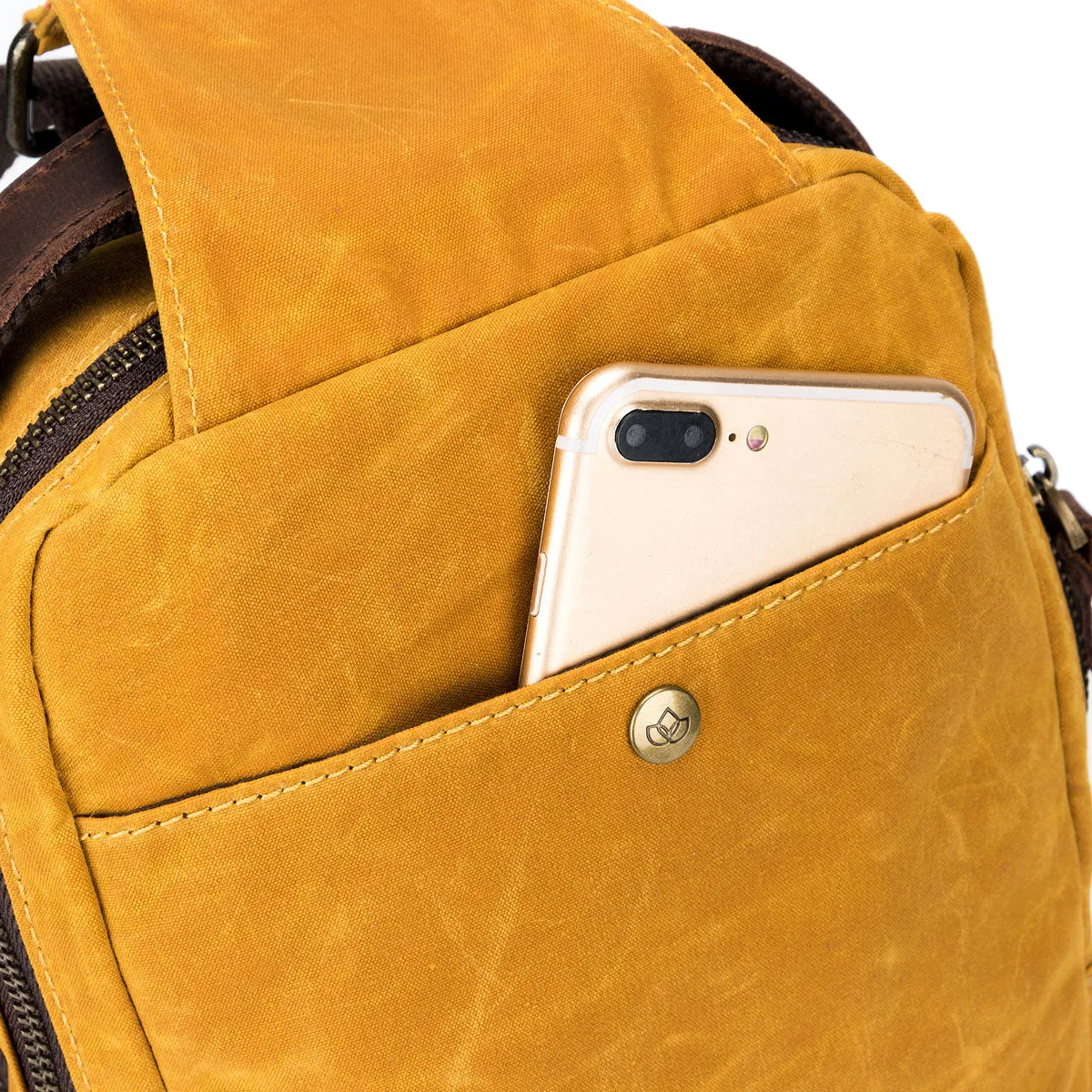 della Q Maker's Mini Messenger - Mustard