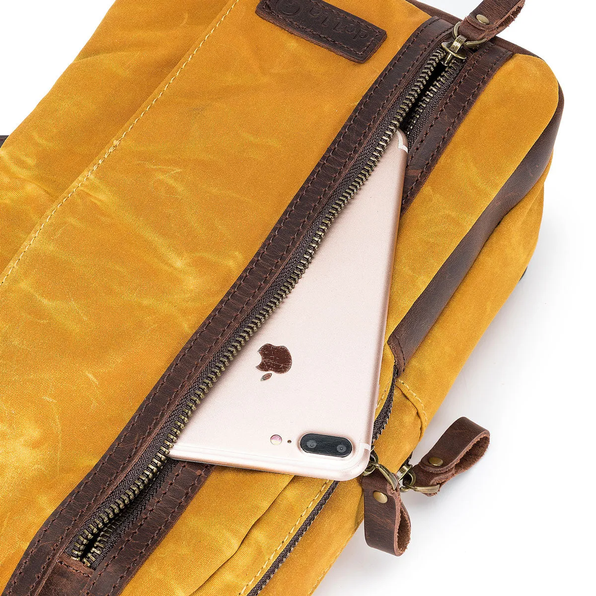 della Q Maker's Mini Messenger - Mustard