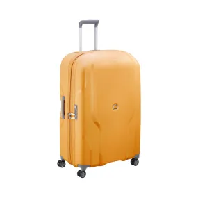 Delsey Paris Clavel DY2256801P 83cm 4 Double Wheels Trolley Case - Yellow