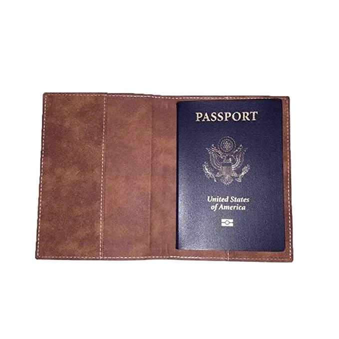 Designer Passport Cover - Atlas Map