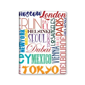 Designer Passport Cover - Citys