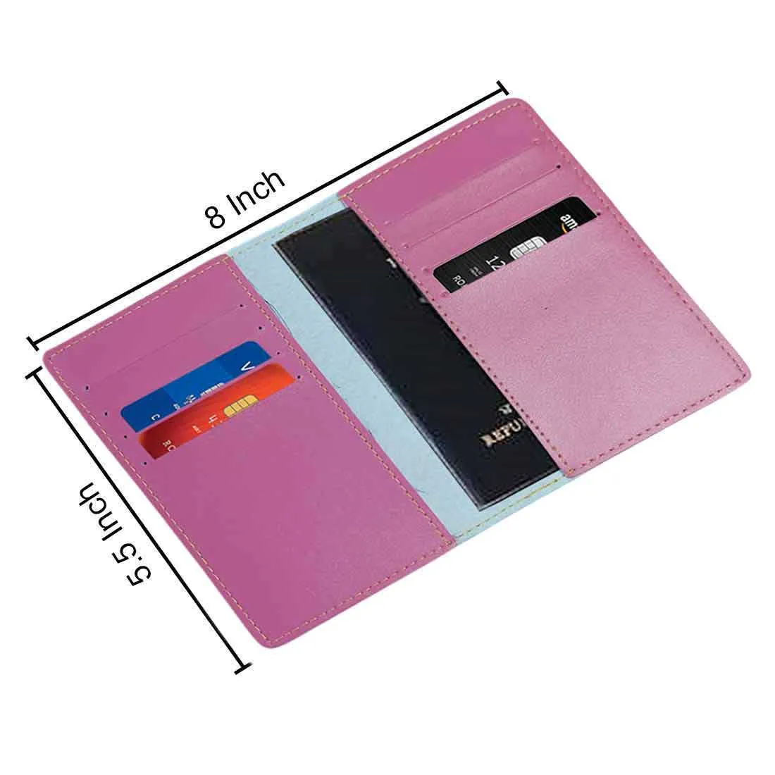 Designer Passport Cover Customized PU Leather Passport Cover and Luggage Tag Set