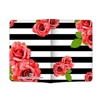 Designer Passport Cover - Flowers