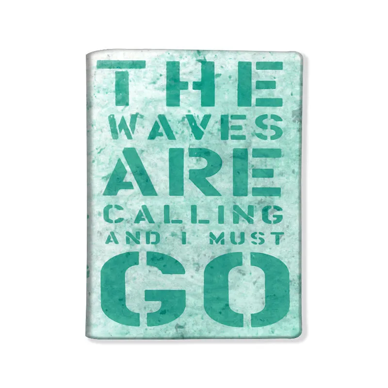 Designer Passport Cover - The Waves