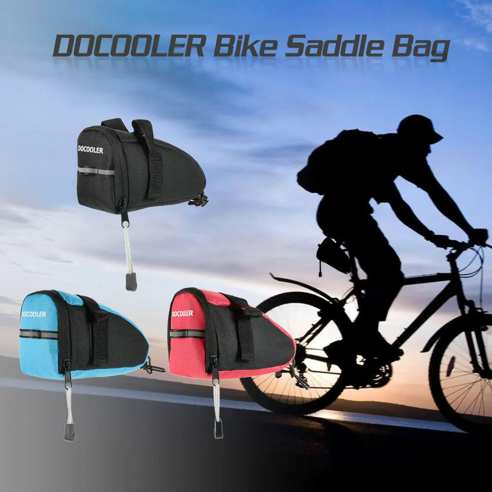 Docooler Bike Bicycle Cycle Saddle Bag Ultra-light Seat Bag Pouch Rear Tail Pack Bag