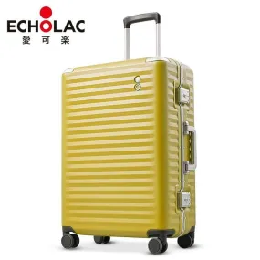 Echolac Celestra 24" 4 Double Wheel Check-In Luggage Trolley Yellow - PC183 Yellow 24