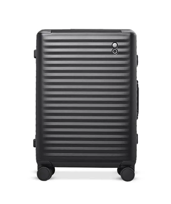 Echolac Celestra 24" Check-In Luggage Trolley Black - PC183E Black 24