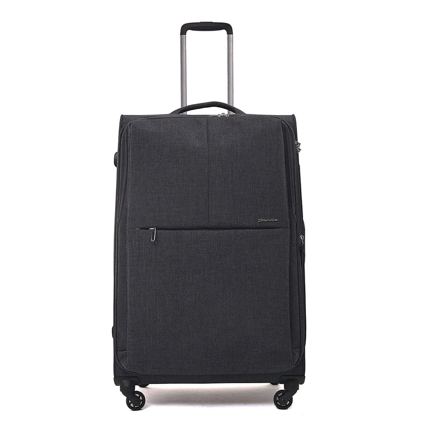 Echolac Gemini 28" 4 Double Wheel Check-In Luggage Trolley Dark Grey - CT807 Dark Grey 28