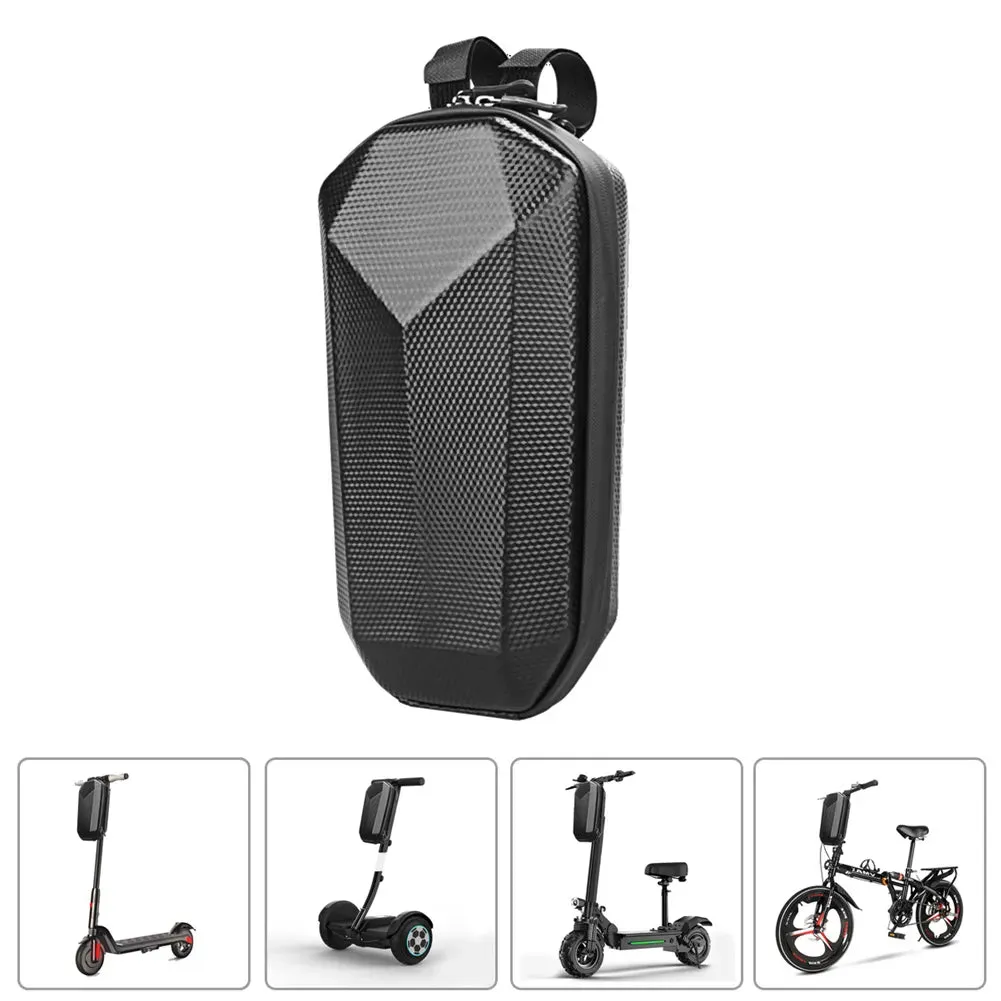 Electric Skateboard Bag EVA Hard Shell Waterproof Bike Front Handle Hanging Bags Riding Storage Bag Cycling Accessories