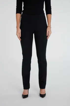 Equestrian Stretch Cotton Slim Side Zip Pant