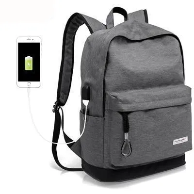 Exclusive Casual Backpack - USB Charging Waterproof