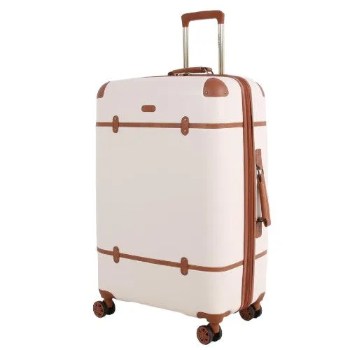 Fantana ABS With PC LICHEE Pattern 4 Wheel Spinner Trolley Case - 28" Large