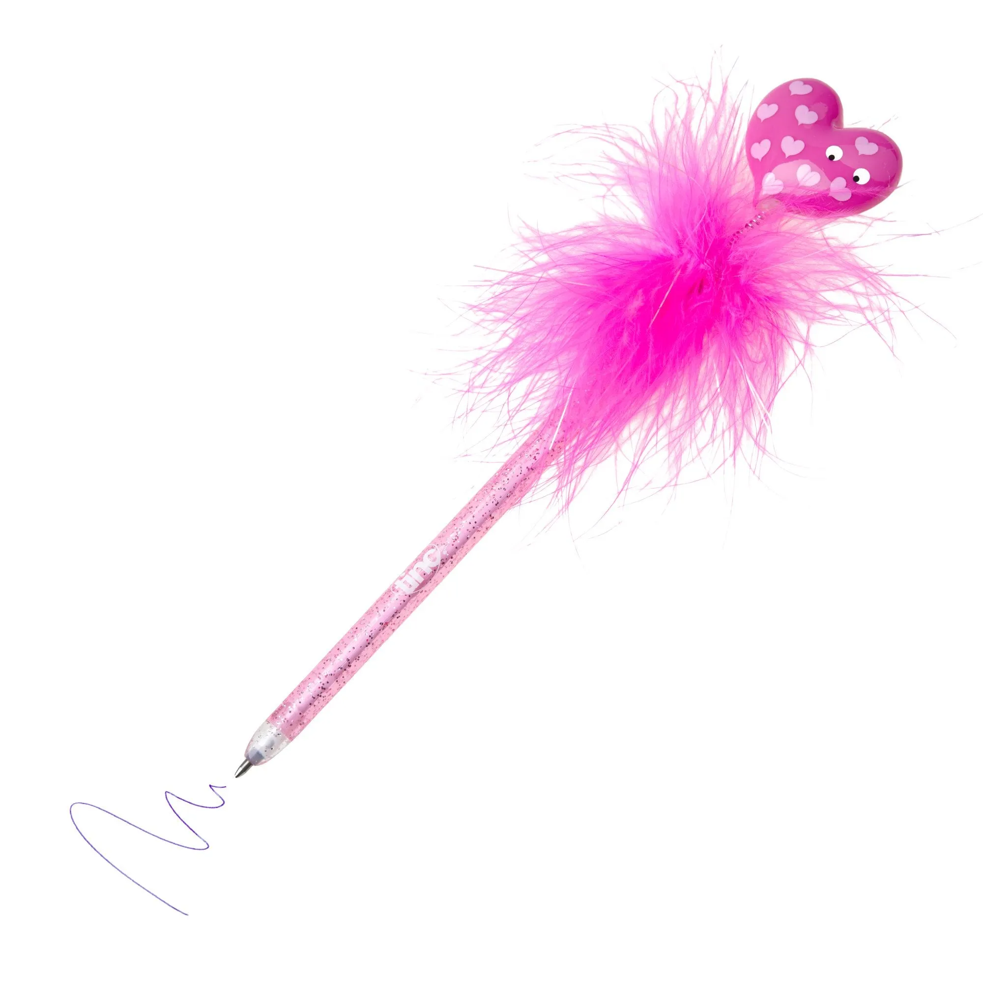 Feather Pen - Pink