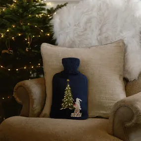 Festive Forest Hot Water Bottle Cover