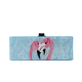 Flavia Flamingo Clutch