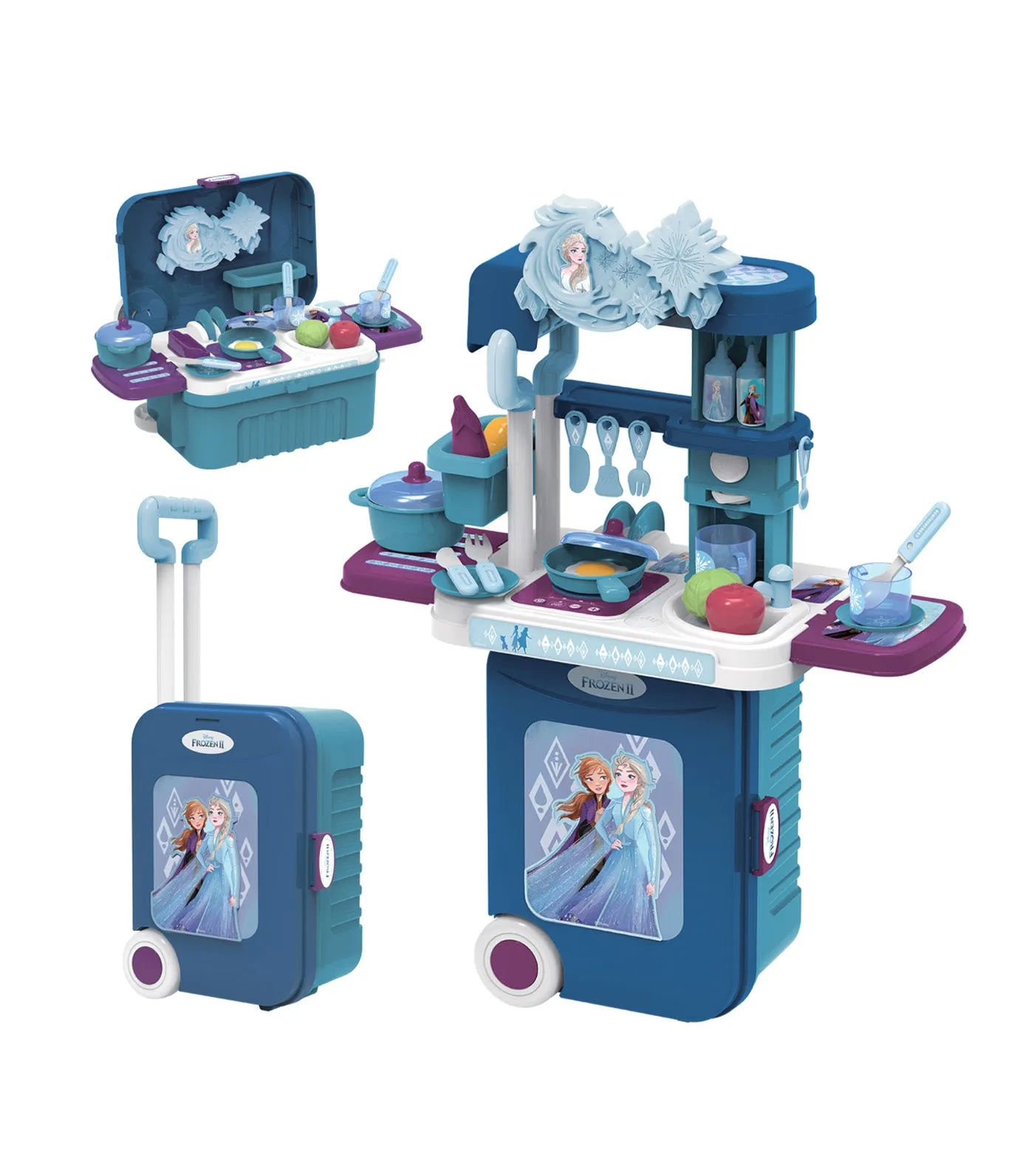 Frozen 2 Three-in-One Trolley Case Kitchen