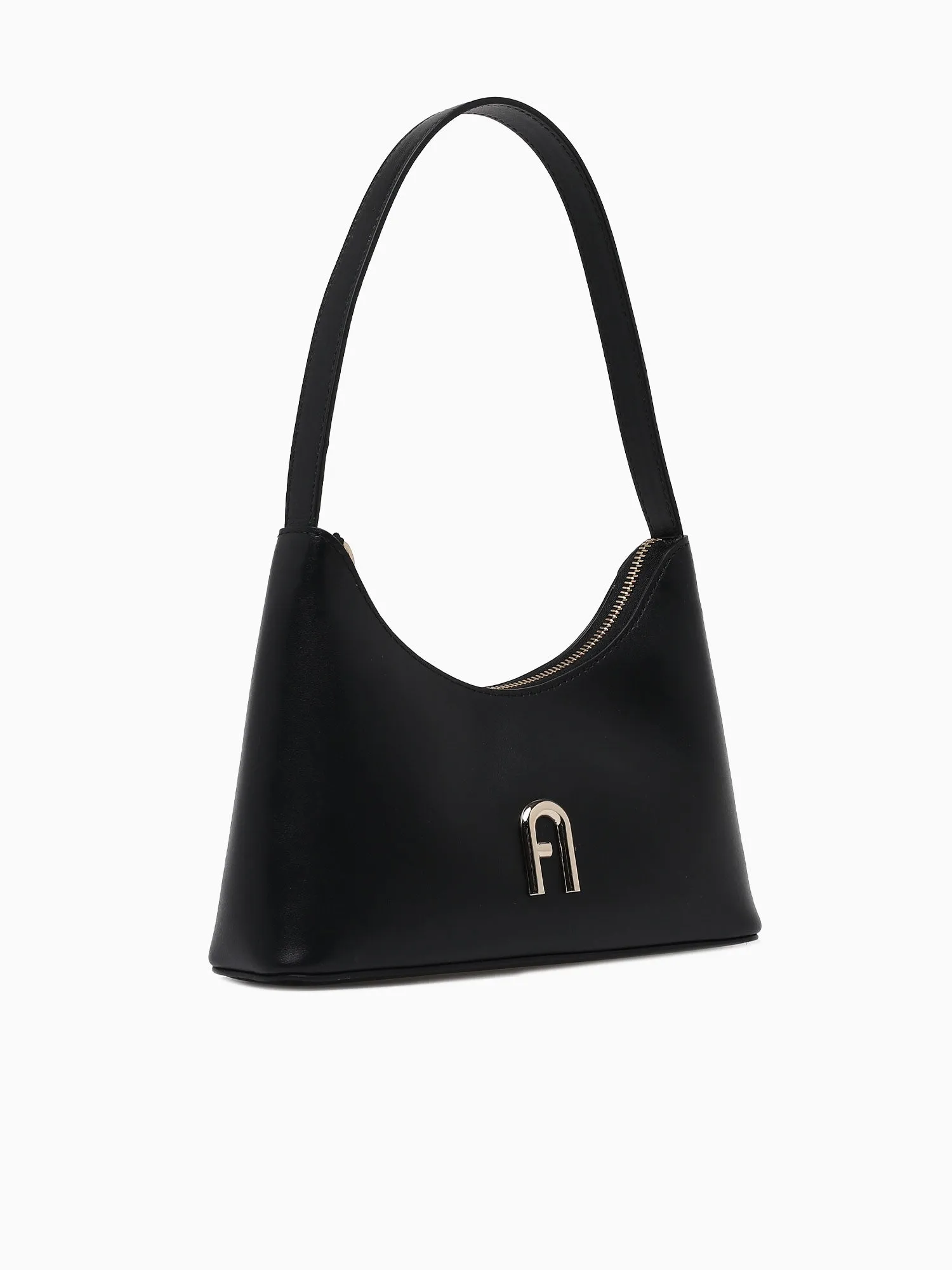 Furla Diamante Mini Shoulder Bag Nero