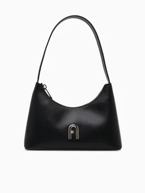 Furla Diamante Mini Shoulder Bag Nero