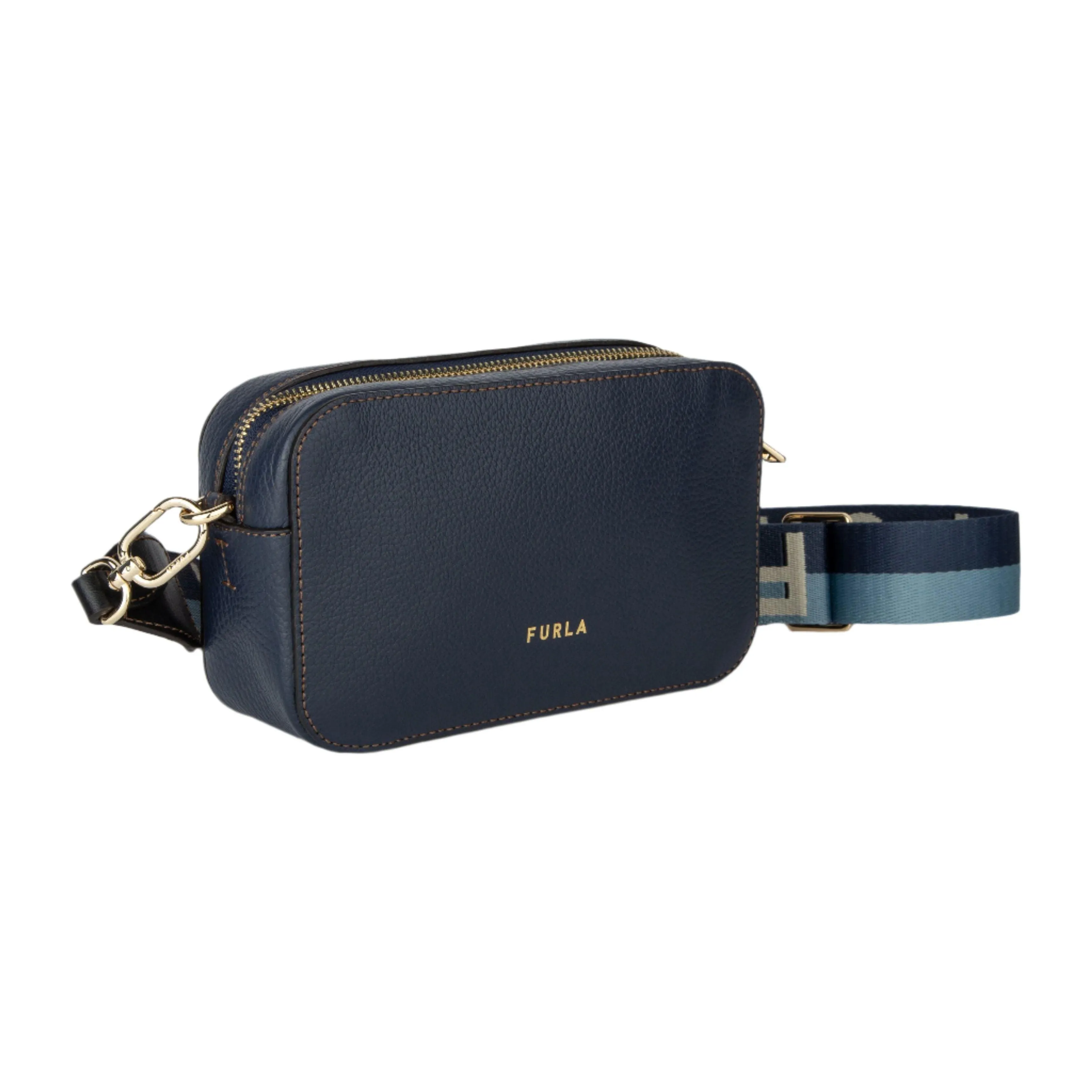 Furla Mini Hobo Primula Bag - Navy Blue