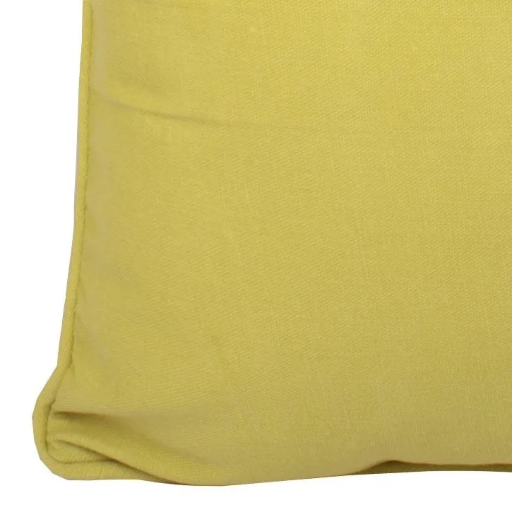 Fusion Plain Outdoor Cushion Cover - Ochre