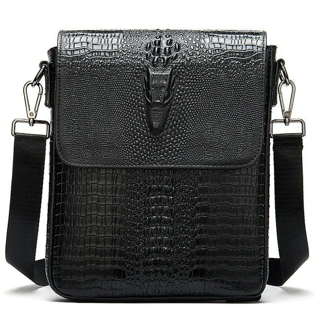 GatorLuxe Zipper Close Single Strap Messenger Bag