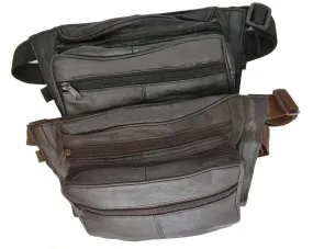 Genuine Leather Concealed Carry Fanny Pack - Gun Conceal Purse for Men & Women 532 (C)