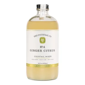 Ginger Citrus Mixer | Yes Cocktail Co.