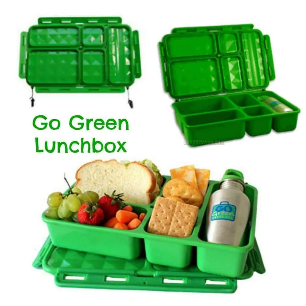 Go Green Lunchset Blue Camo GREEN Box