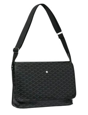 Goyard 'Jet Black' Capetien MM Messenger Bag