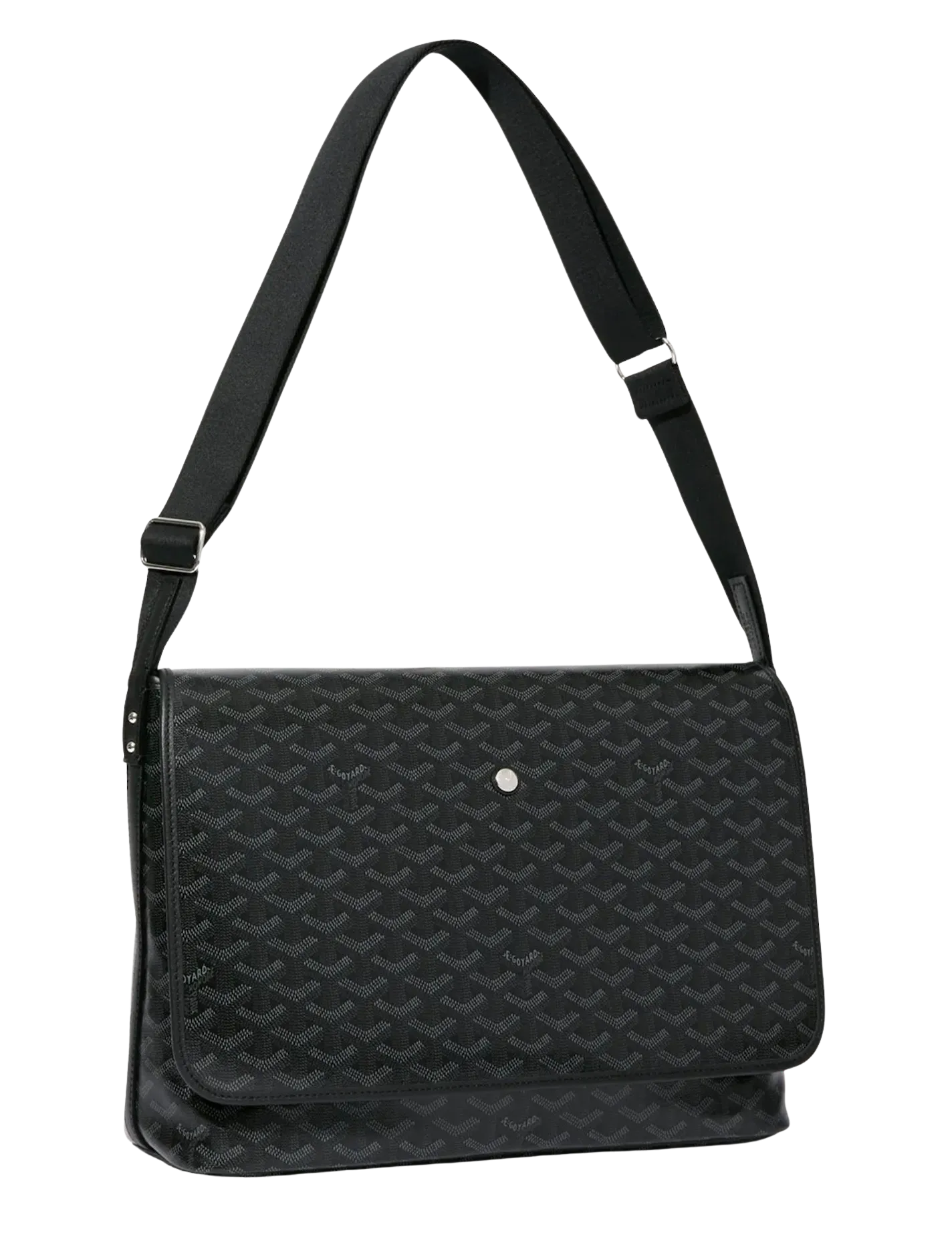 Goyard 'Jet Black' Capetien MM Messenger Bag