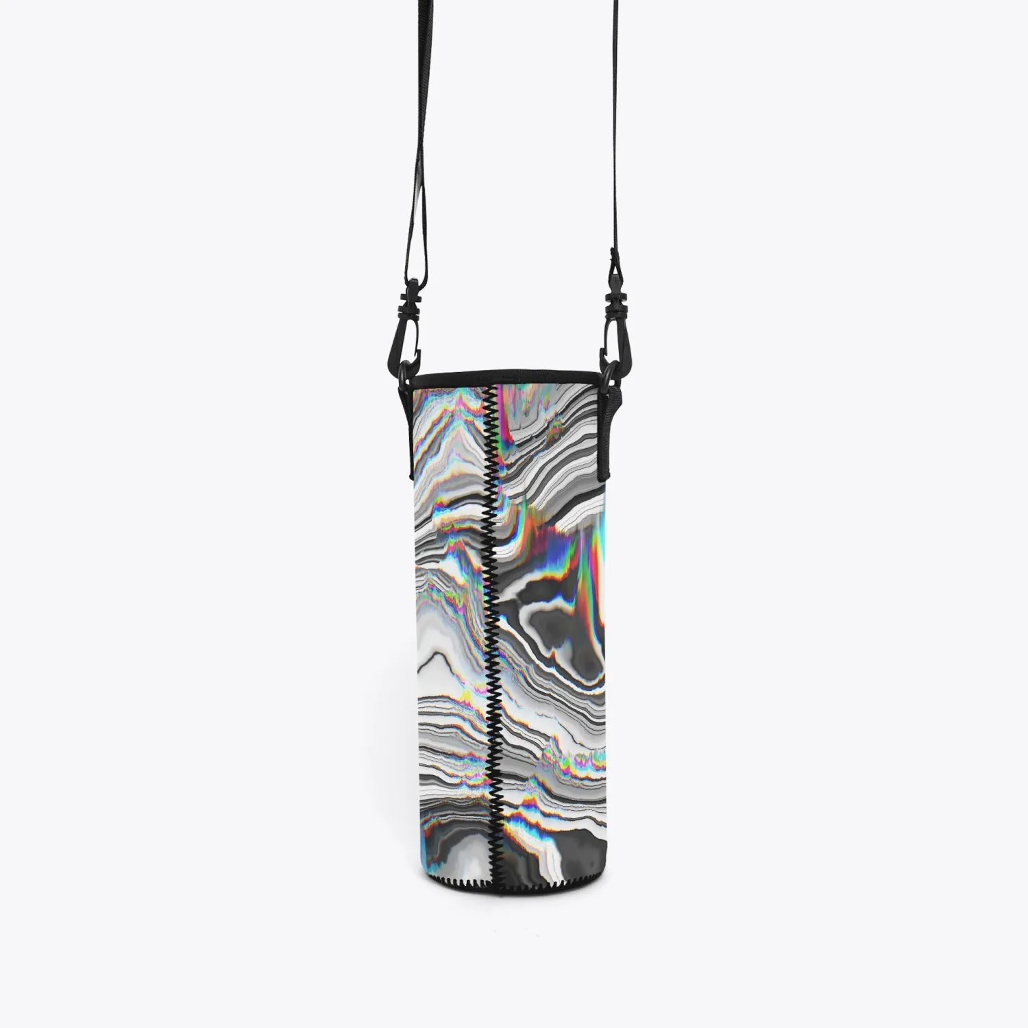 GROOVE AND BASS Small Vacuum Bottle Crossbody Bag