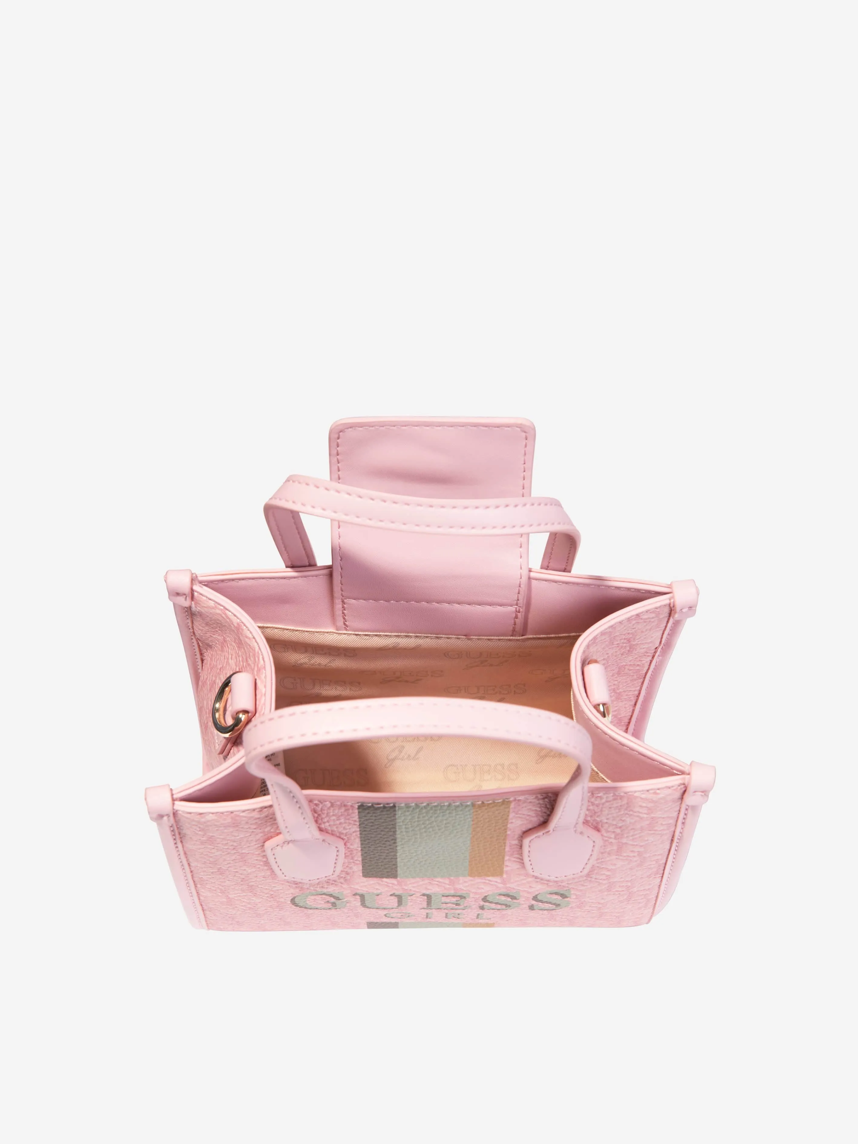 Guess Girls Mini Tote Bag in Pink