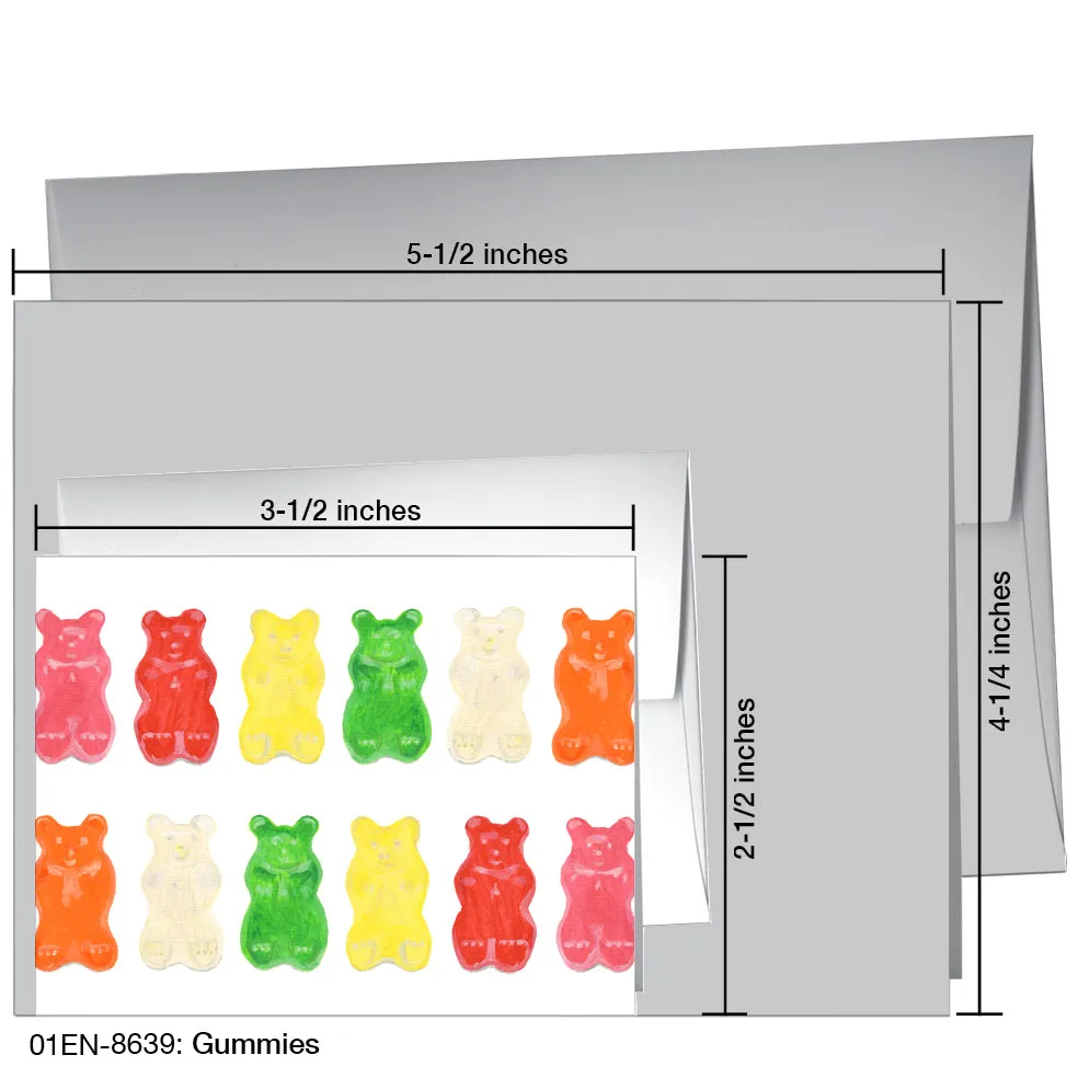 Gummies, Greeting Card (8639)