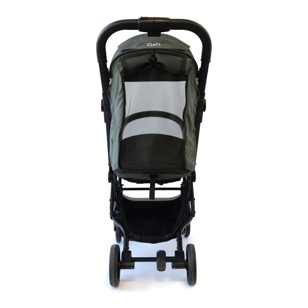 Guzzie   Guss Oxygen V2 Compact Stroller - Platinum