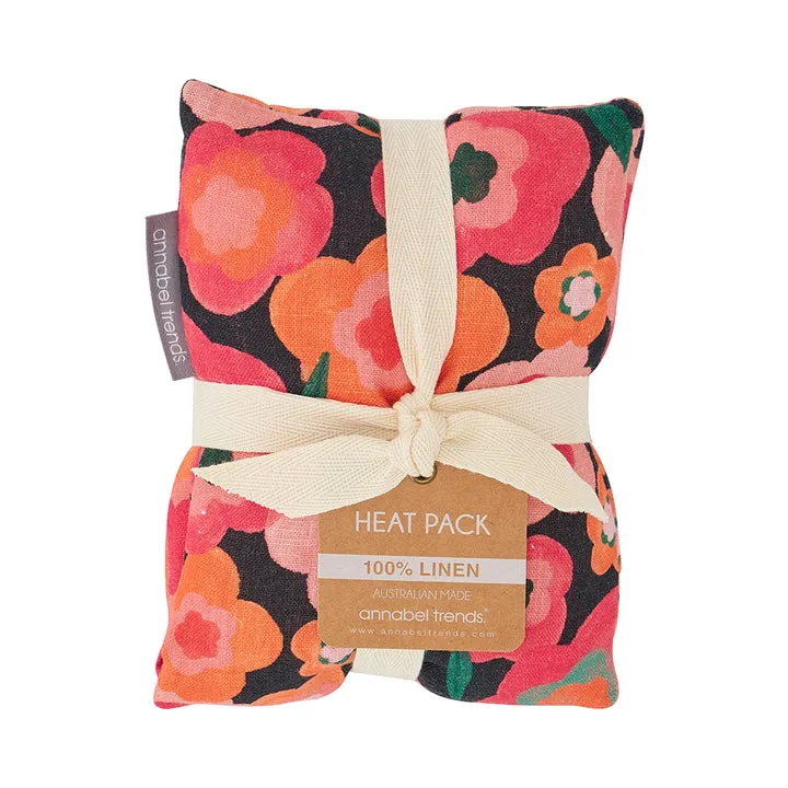 Heat Pillow - Cotton - Pink Banksia