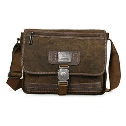 High Quality Casual Military Coffee Messenger Bag For Men