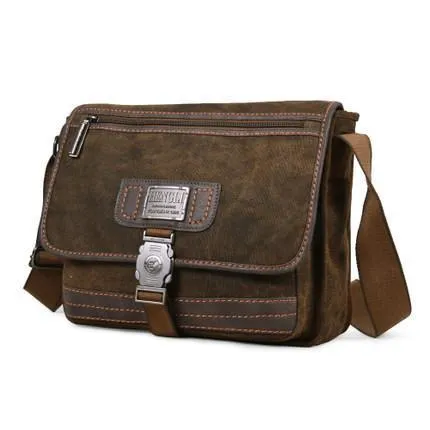 High Quality Casual Military Coffee Messenger Bag For Men