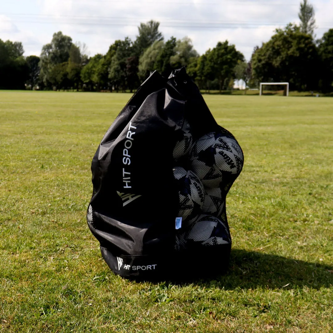 Hit Sport Mesh Panelled Ball Bag | Black