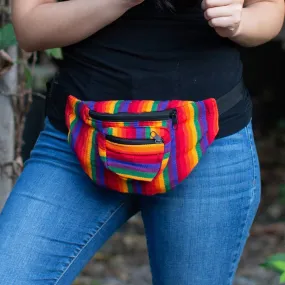 Ikat Fanny Pack Rainbow