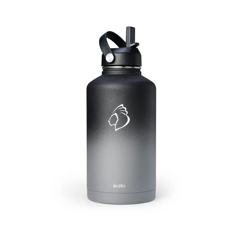 Insulated Water Bottles with 2 Lids | Shadow  | 64oz