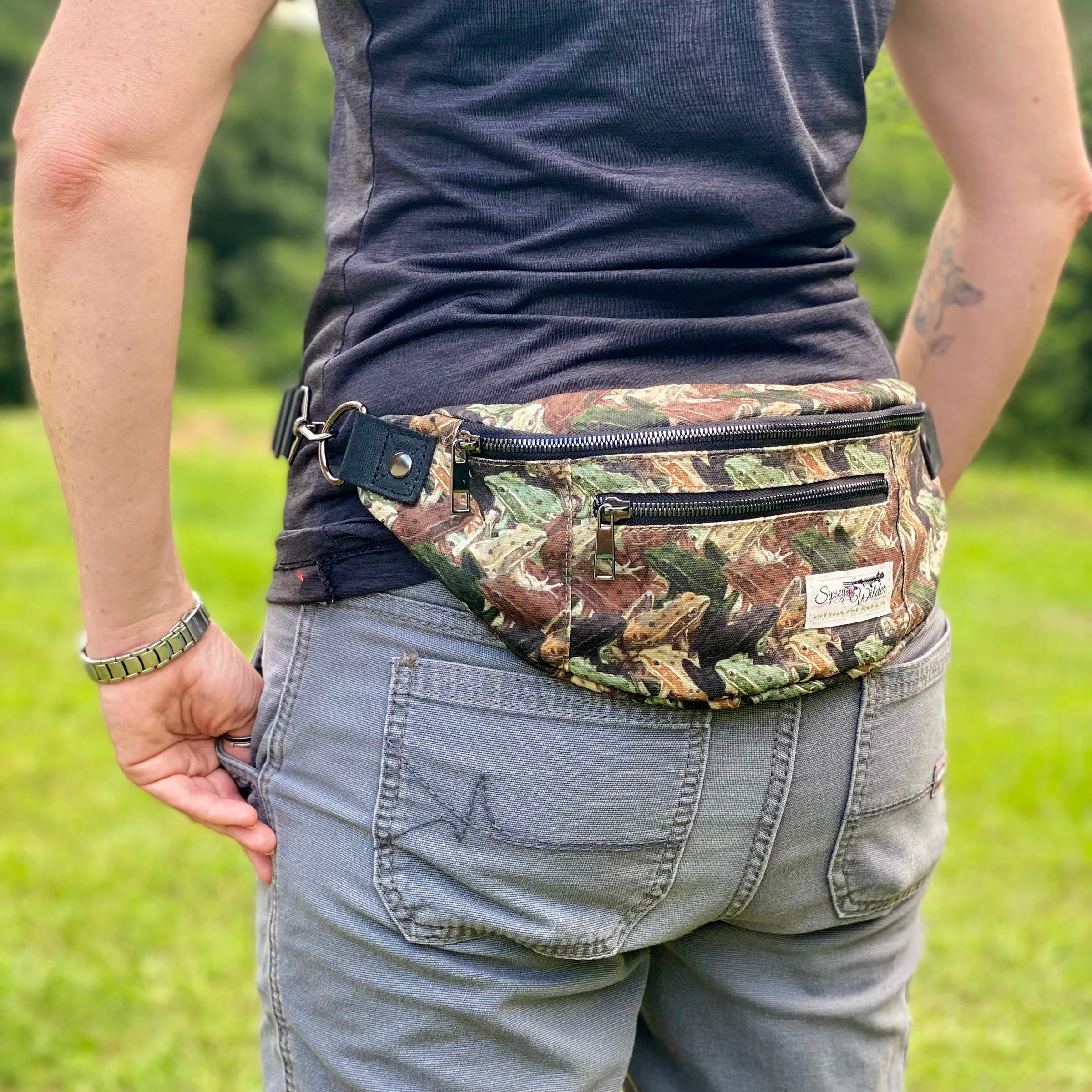 Jumping Spiders Fanny Pack